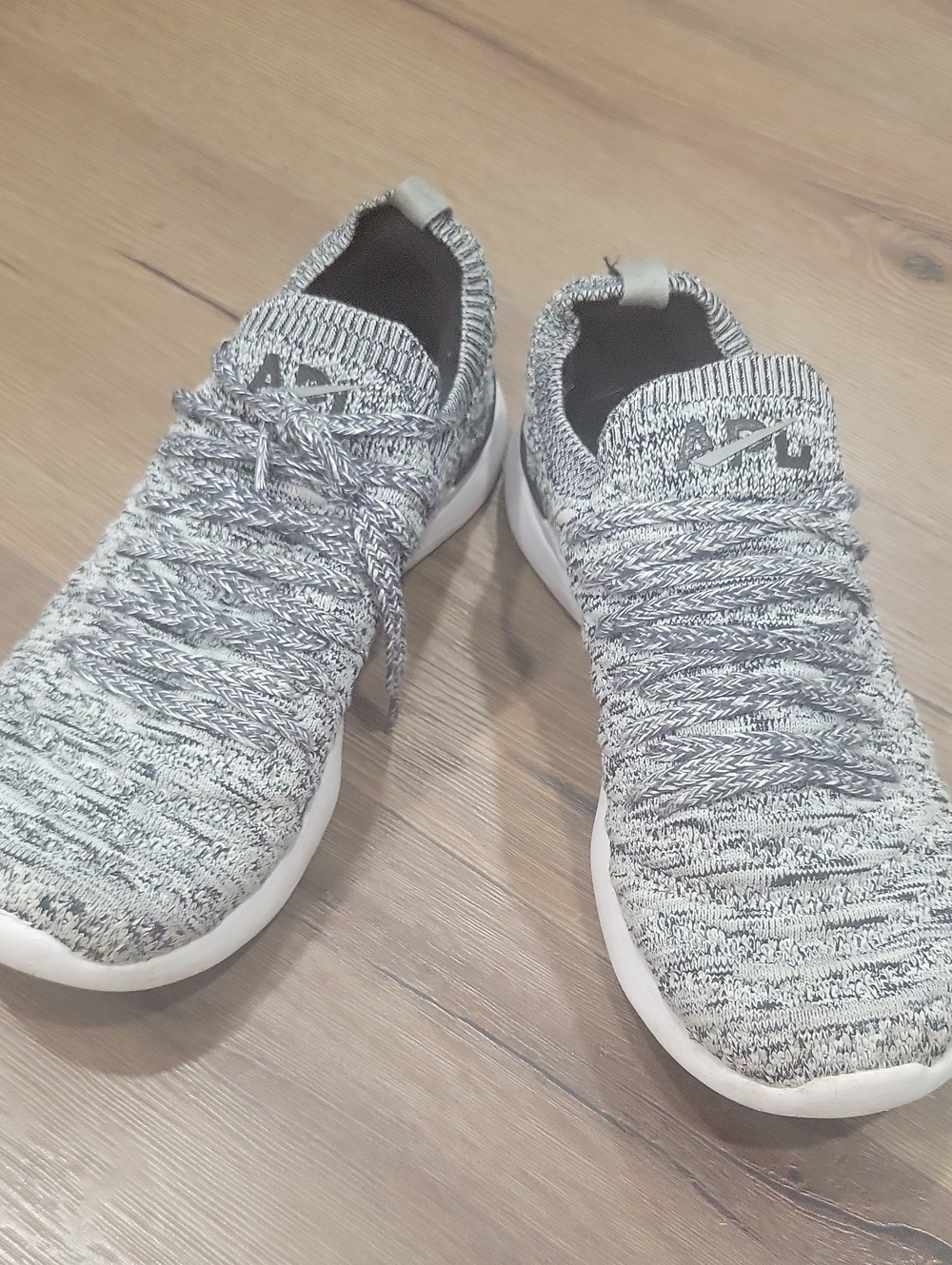 APL Women's Athletic Slip-On Sneakers - Gray/White